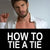 How to tie a tie: video with step-by-step slides