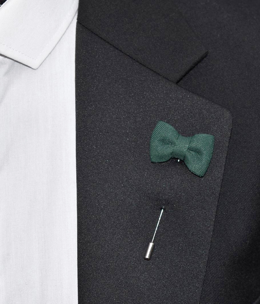 Bow Tie Lapel Pin, Green Lapel Pins Ties Pocket Squares Mr Lapel