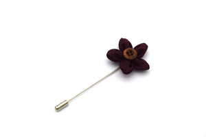 daisy flower lapel pin