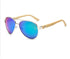 Bamboo Sunglasses, Aegean Blue