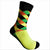 green and black socks, green socks, men's socks, combed cotton socks, soft socks, cheaper alternative to Happy Socks