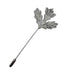 Silver Maple Leaf Lapel Pin
