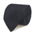 knitted silk tie, black