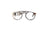 silver glasses tie clip