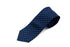 Cravate à pois bleu marine