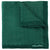 green pocket square, wool