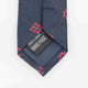 navy tie, men's silk neck tie