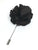 groomsman black silk button hole, black silk lapel flower