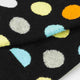 jazzy socks, polka dot pattern