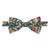 green floral bow tie