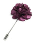 Petite boutonnière pour garçon d'honneur, violet