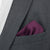 burgundy wool pocket square, burgundy handkerchief