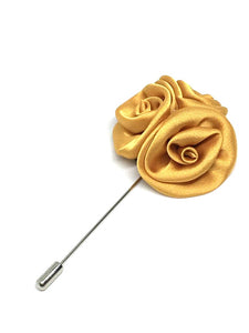 silk button hole flower, lapel pin flower