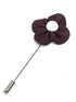 Poppy Lapel Pin, Purple