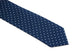 blue silk tie