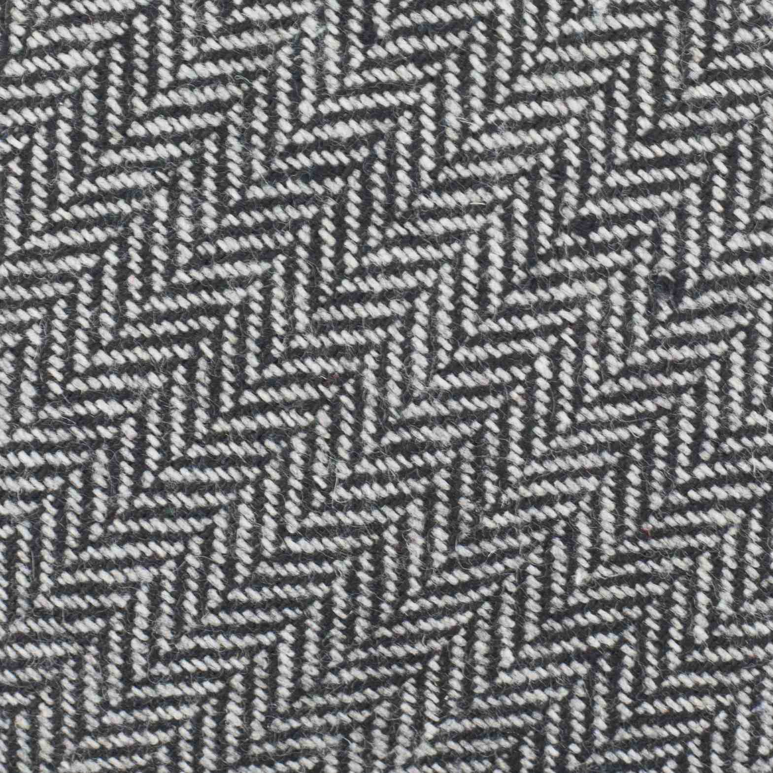 herringbone neck tie, gray