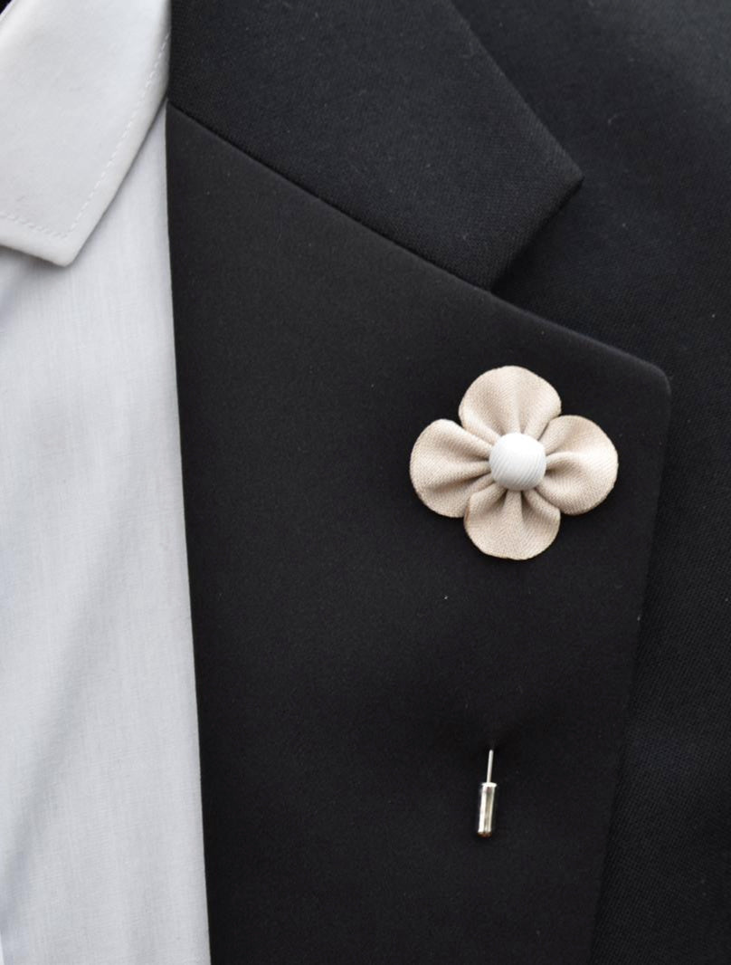 Flower Pin Lapel