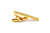 gold plated tie clip