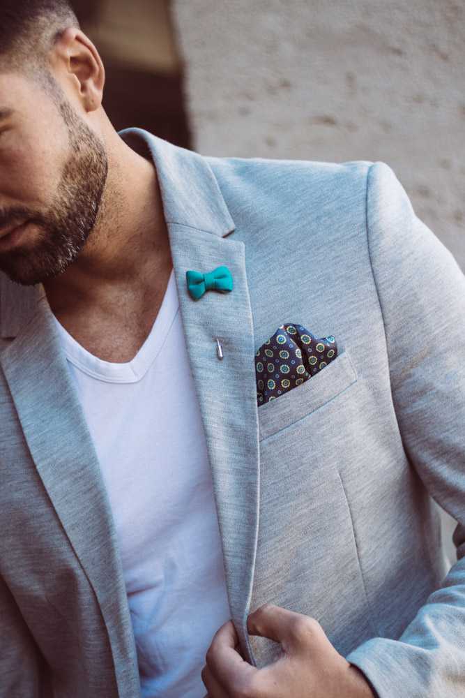 cool turquoise lapel pin