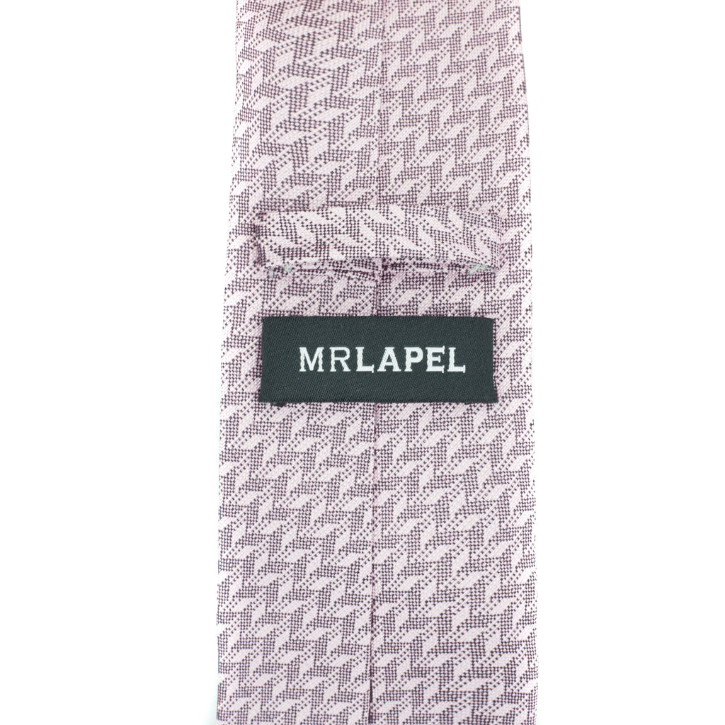 pink wedding tie
