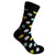 polka dot socks for men, black socks with polka dot pattern, bold socks, jazzy socks, funky socks, gift ideas for him, Happy Socks alternative