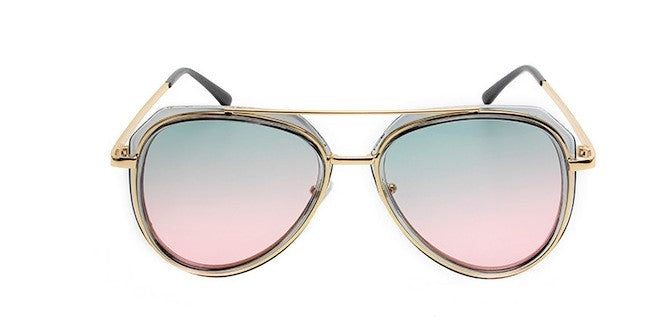 retro sunglasses, multi-tonal sunglasses