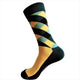 green and black socks, green socks, men's socks, combed cotton socks, soft socks, cheaper alternative to Happy Socks