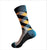 grey and orange interweaving socks for men, combed cotton socks, cheaper Happy Socks alternative