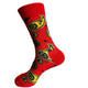 red paisley socks, mens paisley socks, cheaper alternative to Happy Socks